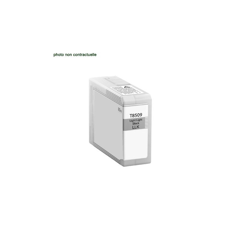 Epson® T8509 Light Light Black (80ml) cartouche générique - Économies garanties