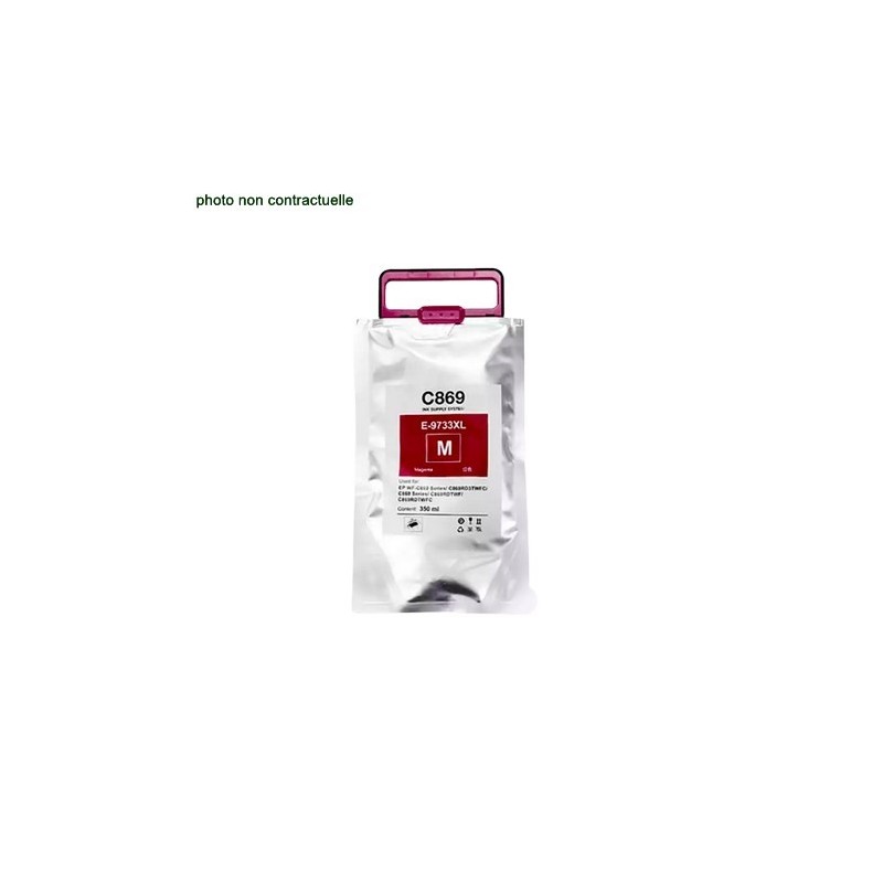 Epson® T9733 Magenta (22 000 pages) cartouche générique - Économies garanties