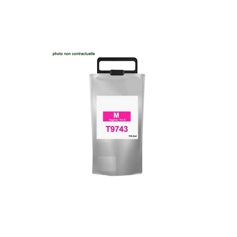 Epson® T9743 Magenta (84k) cartouche générique - Économies garanties