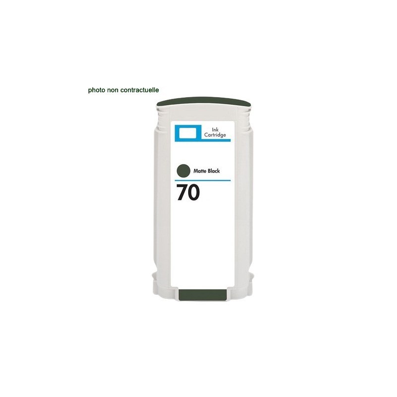 HP® 70 Mat Black (130ml) cartouche générique - Économies garanties