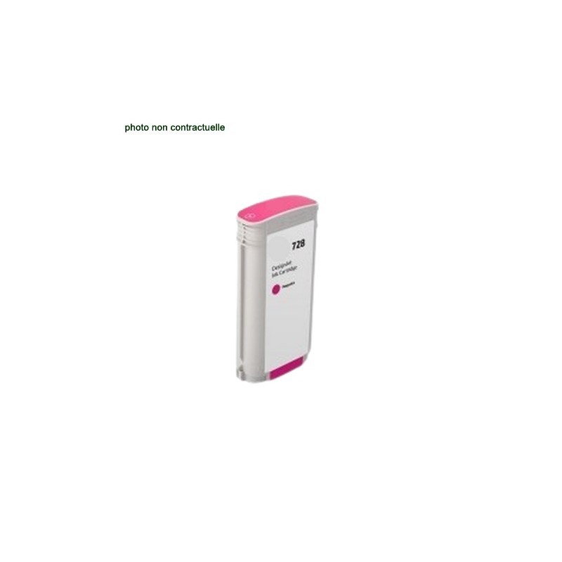 HP® 728 Magenta (300ml) cartouche générique - Économies garanties