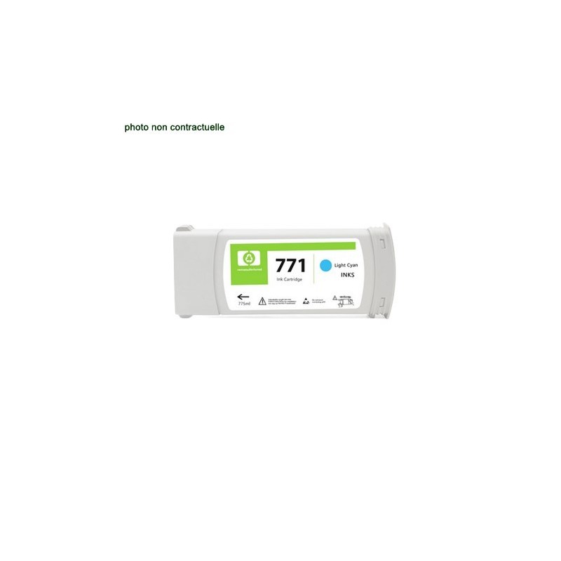 HP® 771 Cyan (775ml) cartouche générique - Économies garanties