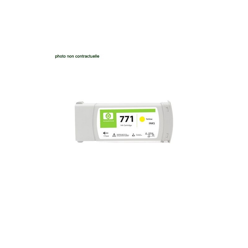 HP® 771 Yellow (775ml) cartouche générique - Économies garanties