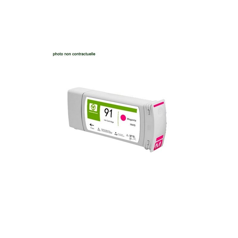 HP® 91 Magenta (775ml) cartouche générique - Économies garanties
