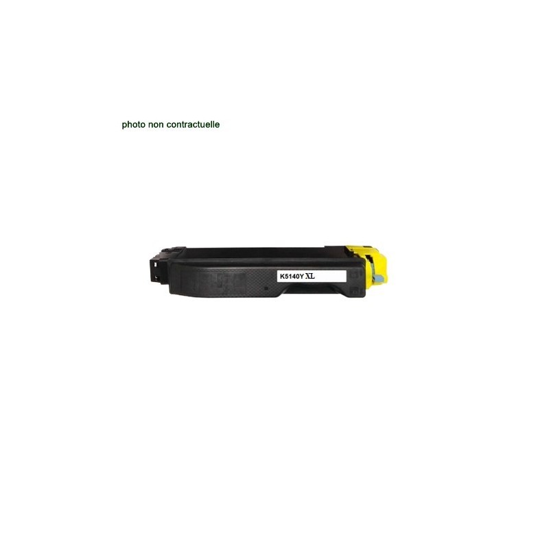 Kyocera® TK5140 Yellow (5k) cartouche générique - Économies garanties