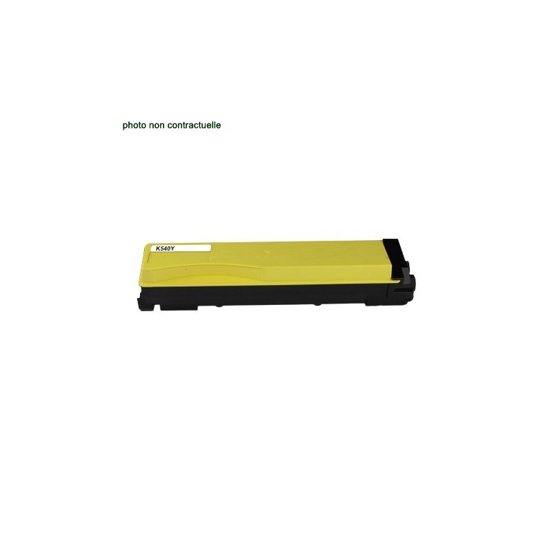 Kyocera® TK540 Yellow (4k) cartouche générique - Économies garanties