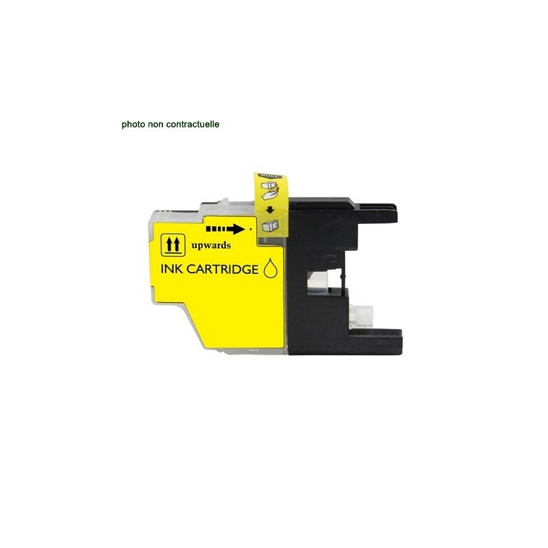 Brother® LC 1280 Yellow XL (1.2k) cartouche générique - Économies garanties