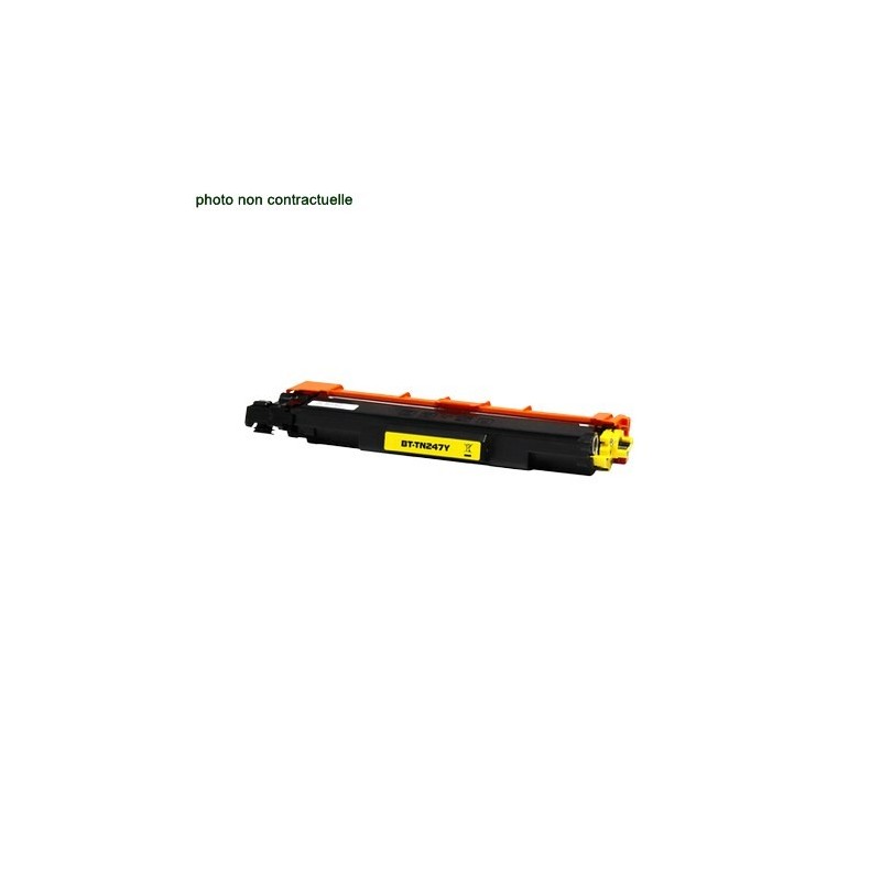 Brother® TN 247 Yellow (2300 pages) cartouche générique - Économies garanties