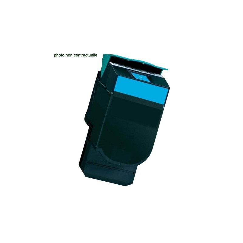 Lexmark® CS317 / CX317 Cyan (2.3k) cartouche générique - Économies garanties