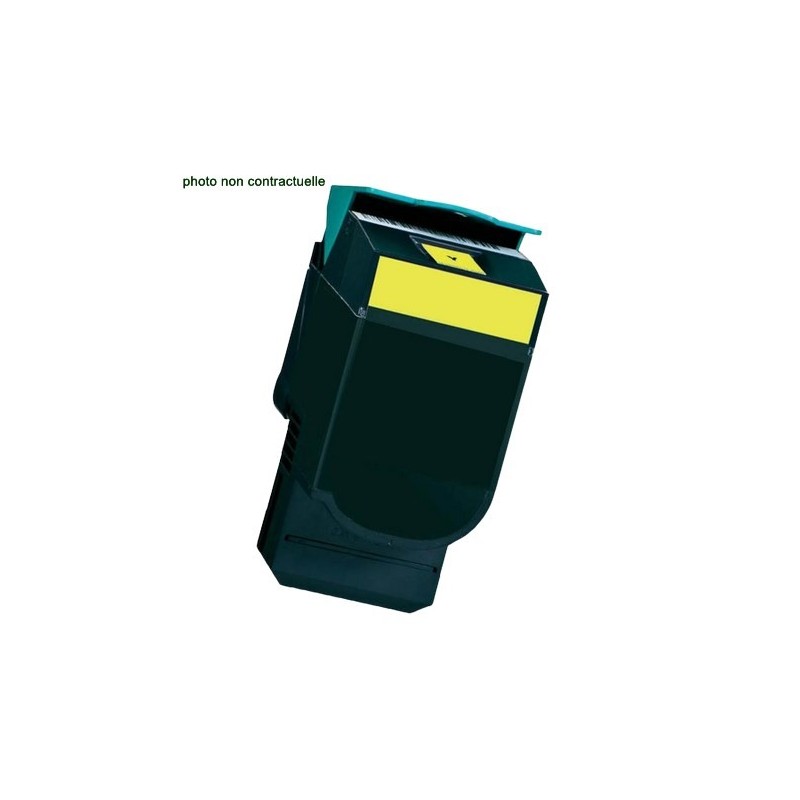 Lexmark® CS317 / CX317 Yellow (2.3k) cartouche générique - Économies garanties