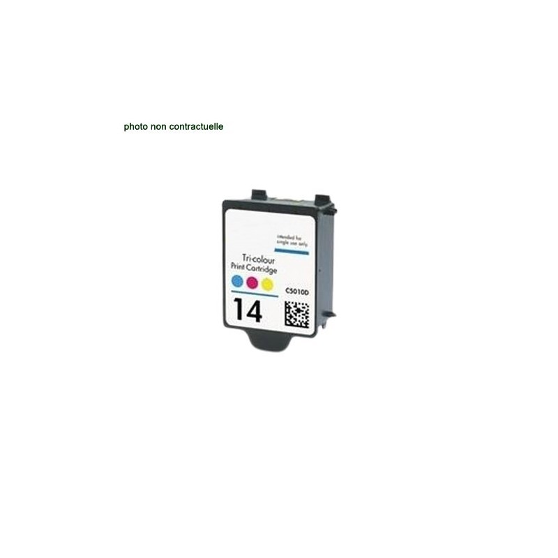 HP® 14 Color (470 pages) cartouche générique - Économies garanties