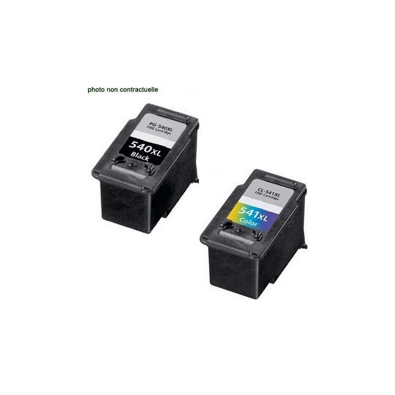 Canon® PG 540 / CL 541 XL Génériques pack de 2 cartouches génériques - Économies garanties