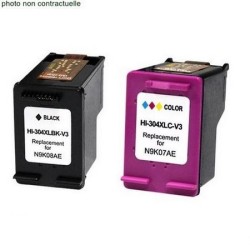 HP® 304 XXL (Black+CL) pack...