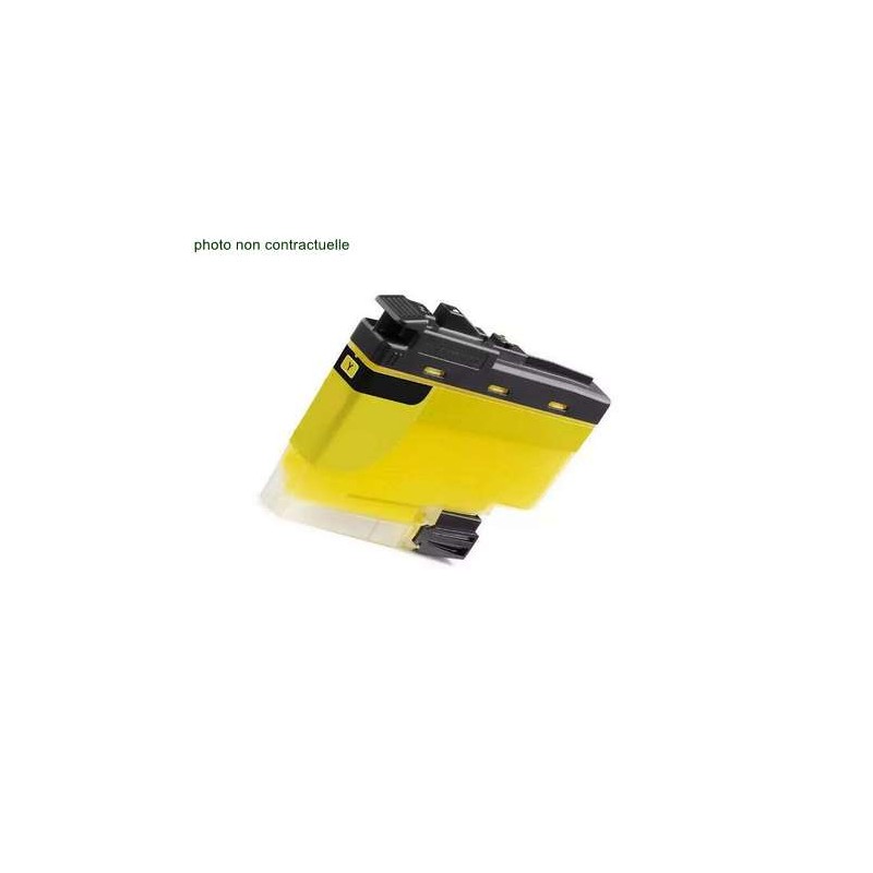 Brother® LC 422 XL Yellow (1500 pages) cartouche générique - Économies garanties