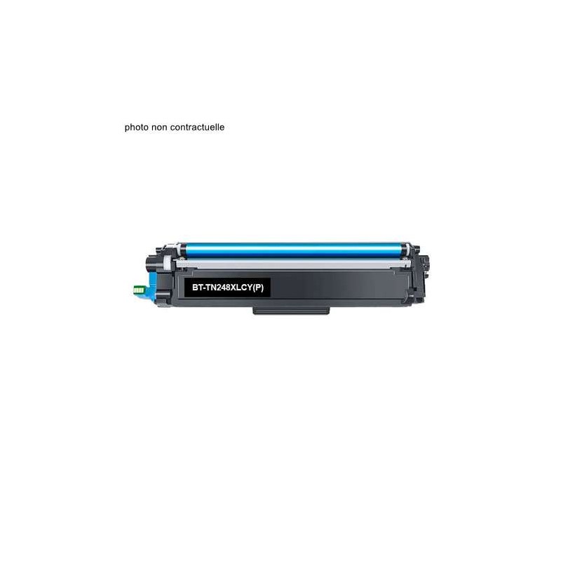 Brother® TN 248 Cyan XL (2300 pages) cartouche générique - Économies garanties