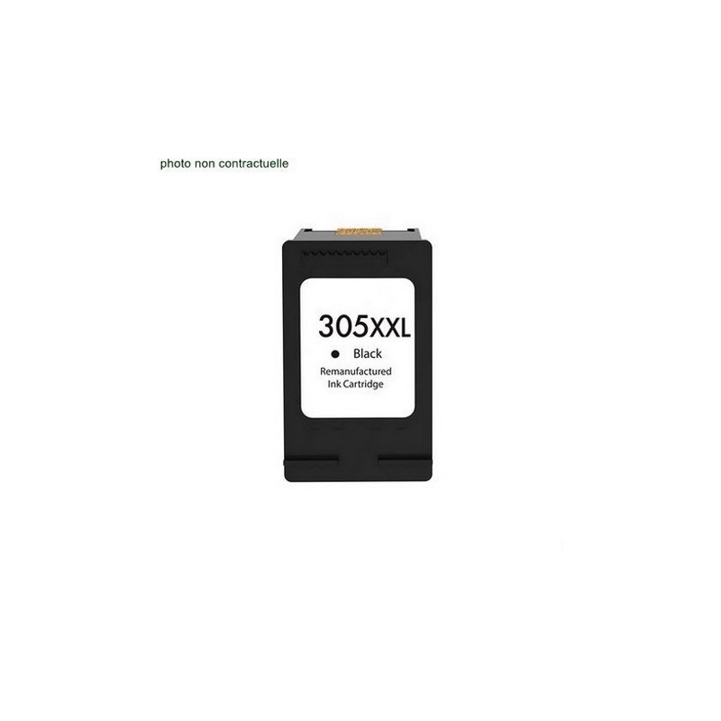 HP® 305 XXL Black (600 pages) cartouche générique - Économies garanties