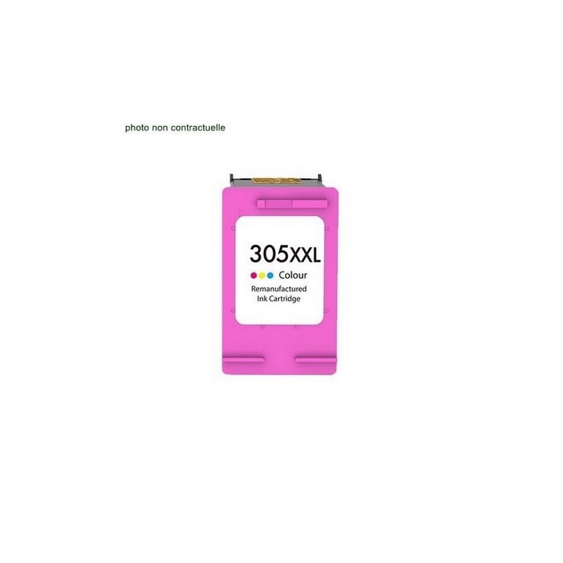 HP® 305 Color XXL  (450 pages) cartouche générique - Économies garanties